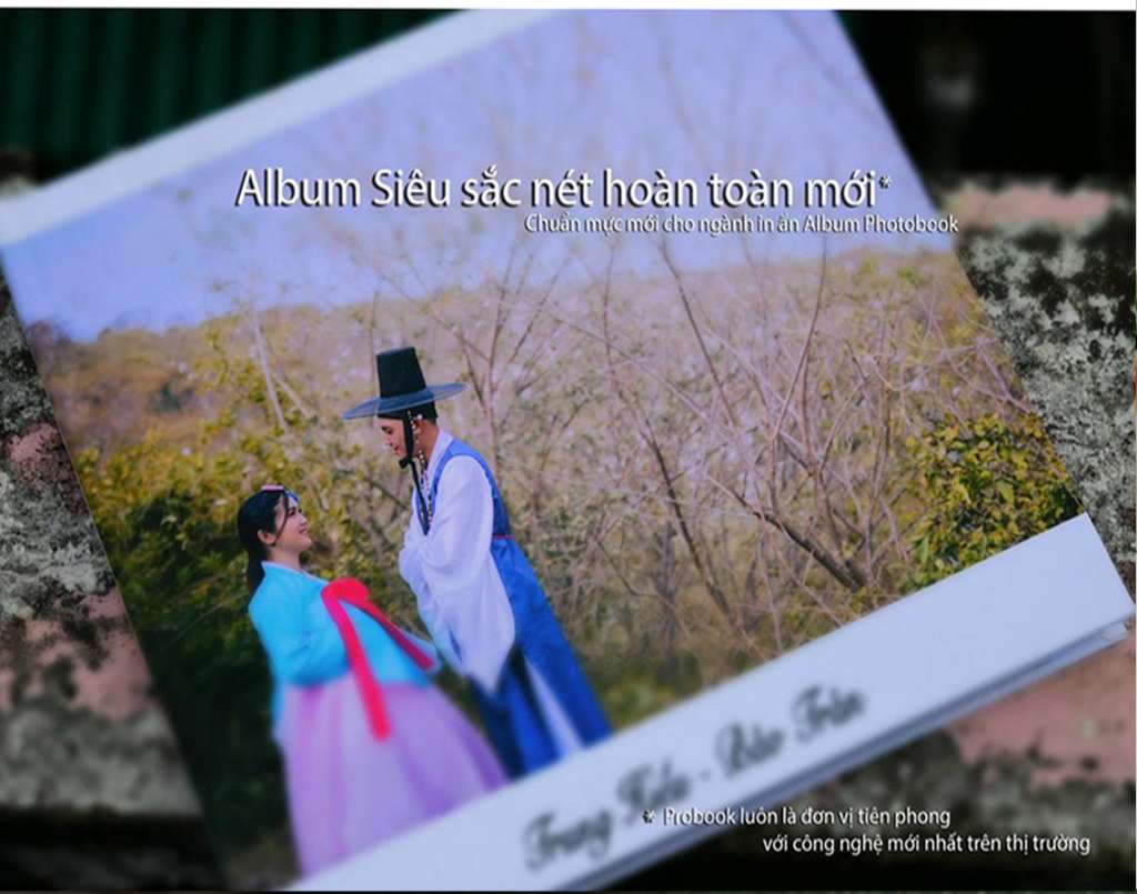 Album cao cấp siêu sắc nét - in photobook - in album cưới